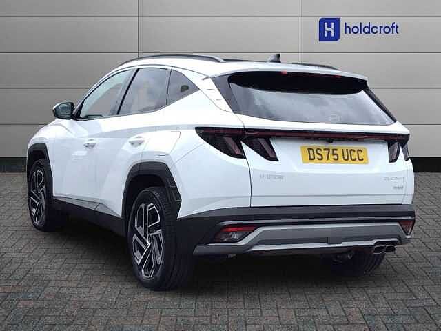 Hyundai TUCSON 1.6T 239 Hybrid Ultimate 5dr Auto White