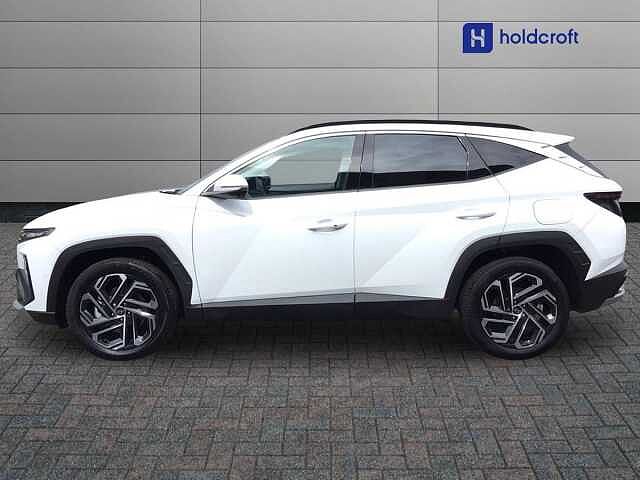 Hyundai TUCSON 1.6T 239 Hybrid Ultimate 5dr Auto White