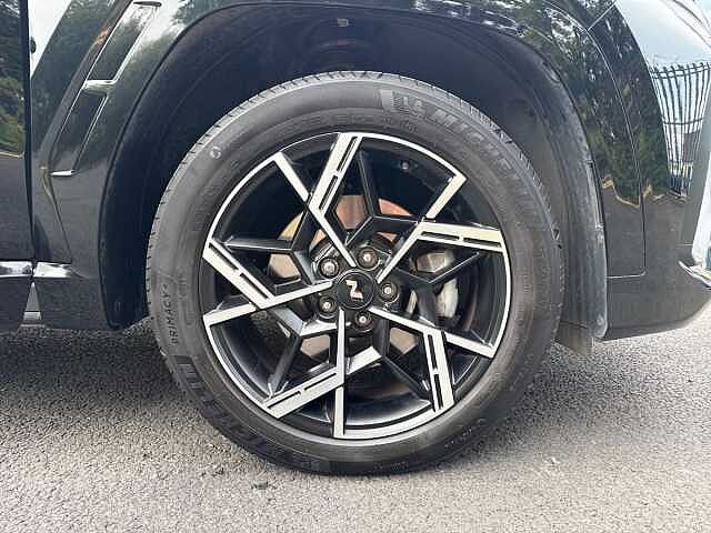 Hyundai TUCSON 1.6T 48V MHD N Line 5dr DCT Black