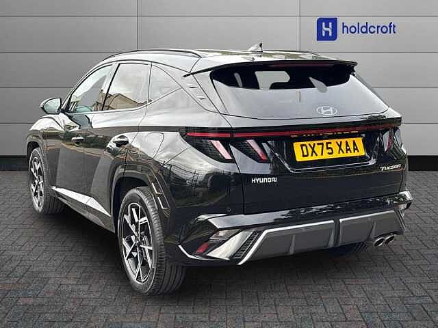 Hyundai TUCSON 1.6T 48V MHD N Line 5dr DCT Black