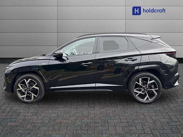 Hyundai TUCSON 1.6T 48V MHD N Line 5dr DCT Black