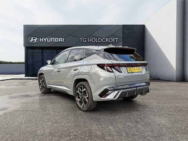 Hyundai TUCSON 1.6T Hybrid N Line S 5dr 4WD Auto Grey