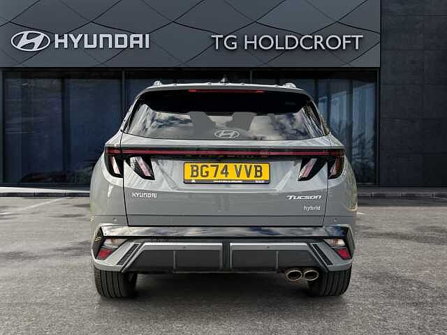 Hyundai TUCSON 1.6T Hybrid N Line S 5dr 4WD Auto Grey