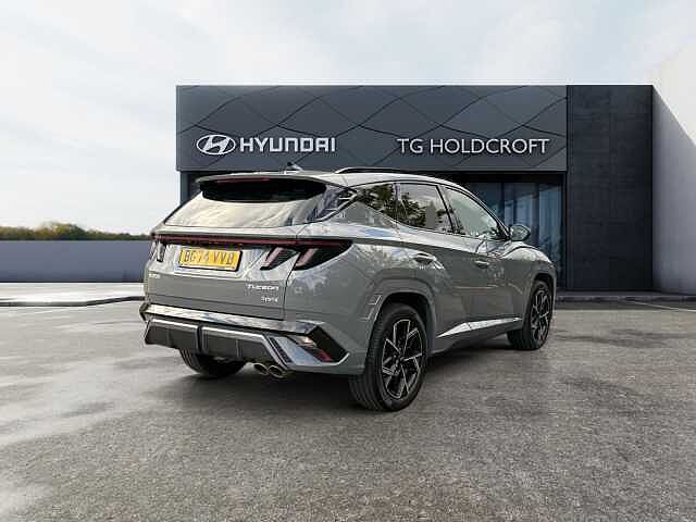 Hyundai TUCSON 1.6T Hybrid N Line S 5dr 4WD Auto Grey