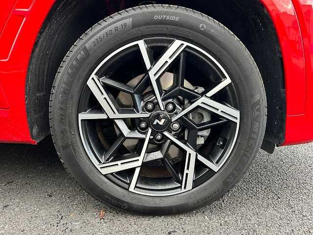 Hyundai TUCSON 1.6T 239 Hybrid N Line 5dr Auto Red