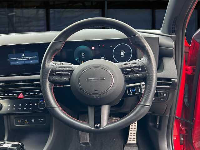 Hyundai TUCSON 1.6T 239 Hybrid N Line 5dr Auto Red