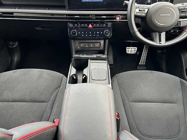 Hyundai TUCSON 1.6T 239 Hybrid N Line 5dr Auto Red