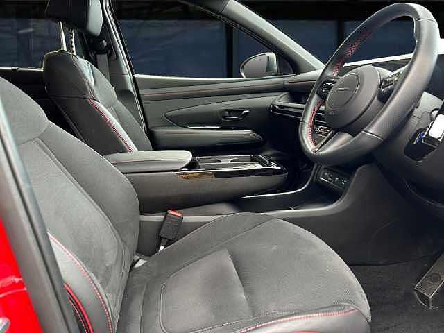 Hyundai TUCSON 1.6T 239 Hybrid N Line 5dr Auto Red