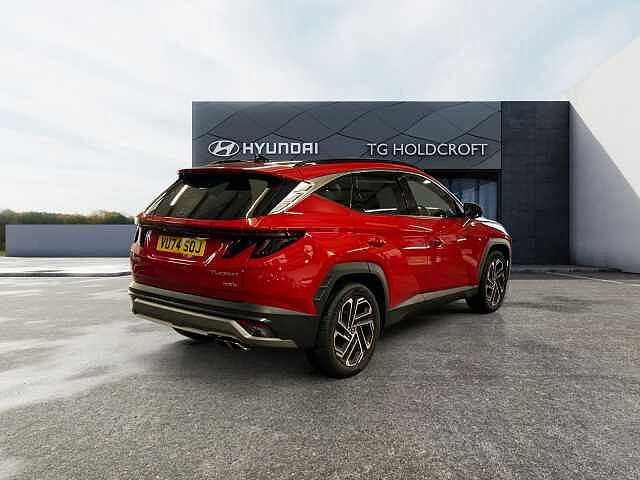 Hyundai TUCSON 1.6T Hybrid Ultimate 5dr Auto Red