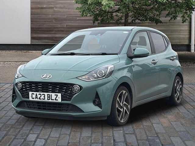 Hyundai I10 1.0 Premium Hatchback 5dr Petrol Auto Euro 6 (s/s) (67 ps) Green