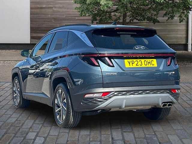 Hyundai TUCSON 1.6 T-GDi MHEV Premium SUV 5dr Petrol Hybrid DCT Euro 6 (s/s) (150 ps) Blue