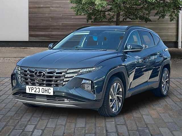 Hyundai TUCSON 1.6 T-GDi MHEV Premium SUV 5dr Petrol Hybrid DCT Euro 6 (s/s) (150 ps) Blue
