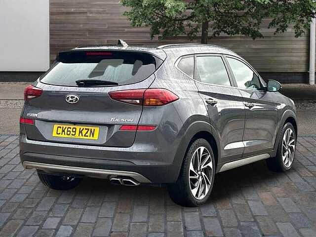 Hyundai TUCSON 1.6 CRDi MHEV Premium SE SUV 5dr Diesel Hybrid DCT Euro 6 (s/s) (136 ps) Grey