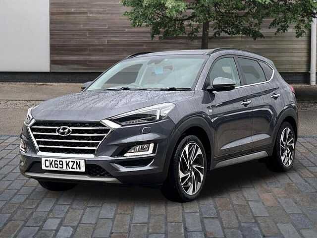Hyundai TUCSON 1.6 CRDi MHEV Premium SE SUV 5dr Diesel Hybrid DCT Euro 6 (s/s) (136 ps) Grey