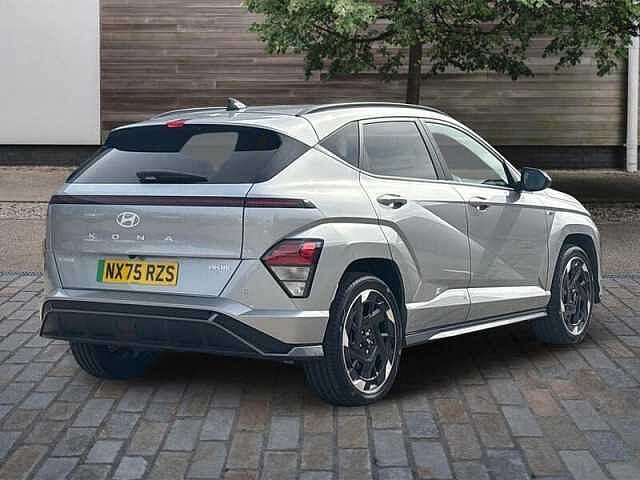 Hyundai KONA 65.4kWh N Line 5dr Automatic Silver