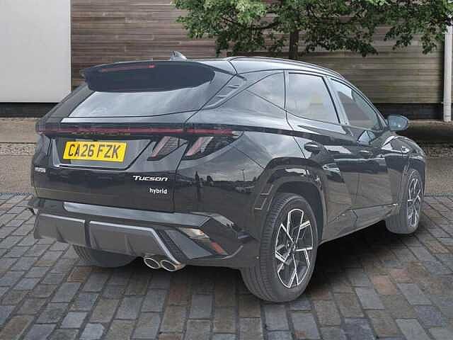 Hyundai TUCSON 1.6tT Hybrid N Line Edition 5dr Automatic Black