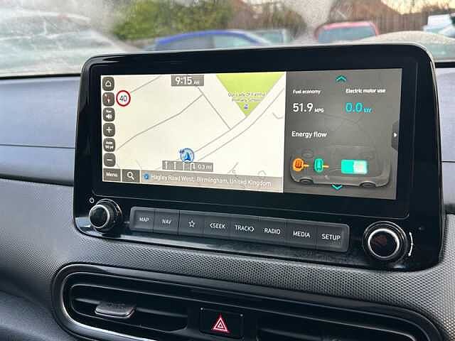 Hyundai KONA 1.6 h-GDi Premium SUV 5dr Petrol Hybrid DCT Euro 6 (s/s) (141 ps) Red