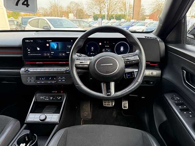 Hyundai KONA 1.6 h-GDi N Line S SUV 5dr Petrol Hybrid DCT Euro 6 (s/s) (141 ps)