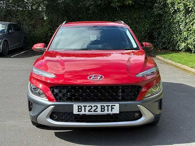 Hyundai KONA 1.0 T-GDi MHEV Premium SUV 5dr Petrol Hybrid Manual Euro 6 (s/s) (120 ps) Red