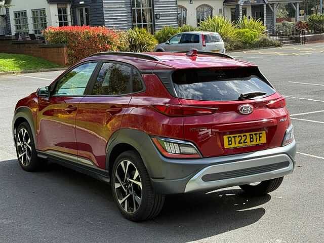 Hyundai KONA 1.0 T-GDi MHEV Premium SUV 5dr Petrol Hybrid Manual Euro 6 (s/s) (120 ps) Red