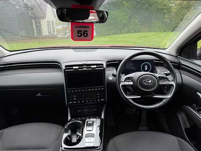 Hyundai TUCSON 1.6 h T-GDi Premium SUV 5dr Petrol Hybrid Auto Euro 6 (s/s) (230 ps) Red
