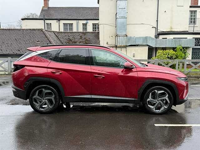 Hyundai TUCSON 1.6 h T-GDi Premium SUV 5dr Petrol Hybrid Auto Euro 6 (s/s) (230 ps) Red