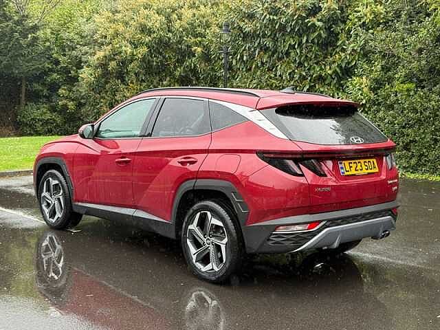 Hyundai TUCSON 1.6 h T-GDi Premium SUV 5dr Petrol Hybrid Auto Euro 6 (s/s) (230 ps) Red