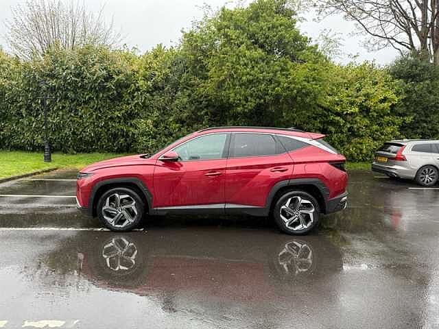 Hyundai TUCSON 1.6 h T-GDi Premium SUV 5dr Petrol Hybrid Auto Euro 6 (s/s) (230 ps) Red