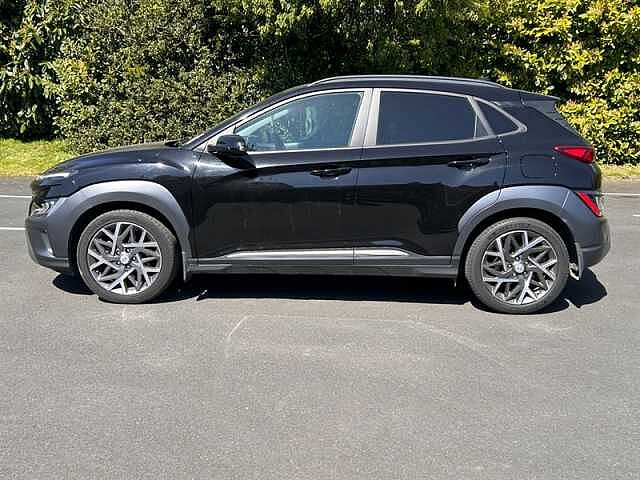 Hyundai KONA 1.6 h-GDi Ultimate SUV 5dr Petrol Hybrid DCT Euro 6 (s/s) (141 ps) Black