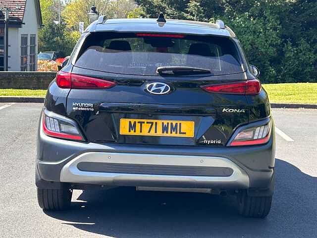 Hyundai KONA 1.6 h-GDi Ultimate SUV 5dr Petrol Hybrid DCT Euro 6 (s/s) (141 ps) Black