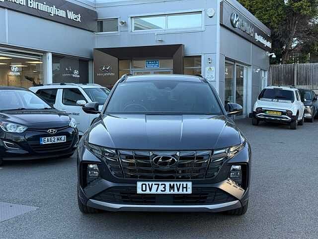 Hyundai TUCSON 1.6 T-GDi MHEV N Line S SUV 5dr Petrol Hybrid DCT 4WD Euro 6 (s/s) (180 ps) Grey