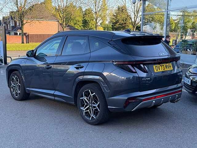 Hyundai TUCSON 1.6 T-GDi MHEV N Line S SUV 5dr Petrol Hybrid DCT 4WD Euro 6 (s/s) (180 ps) Grey