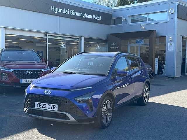 Hyundai BAYON 1.0 T-GDi MHEV Premium SUV 5dr Petrol Hybrid Manual Euro 6 (s/s) (120 ps) Blue