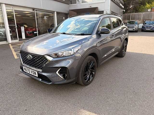 Hyundai TUCSON 1.6 T-GDi N Line SUV 5dr Petrol DCT Euro 6 (s/s) (177 ps) Grey
