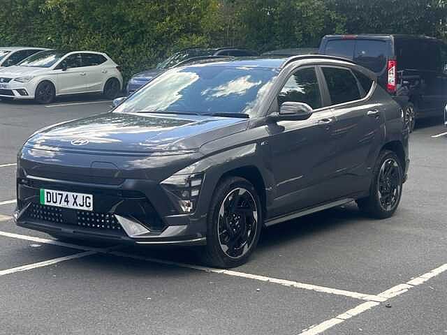 Hyundai KONA 65.4kWh N Line SUV 5dr Electric Auto (218 ps) Grey