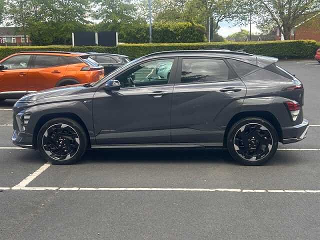 Hyundai KONA 65.4kWh N Line SUV 5dr Electric Auto (218 ps) Grey