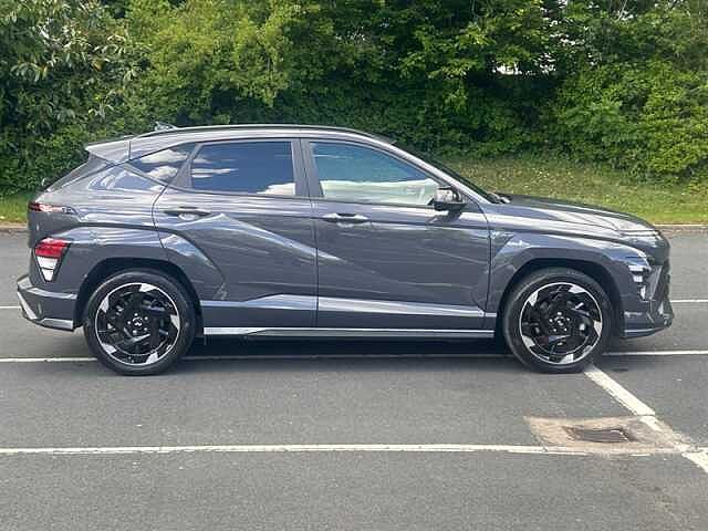 Hyundai KONA 65.4kWh N Line SUV 5dr Electric Auto (218 ps) Grey