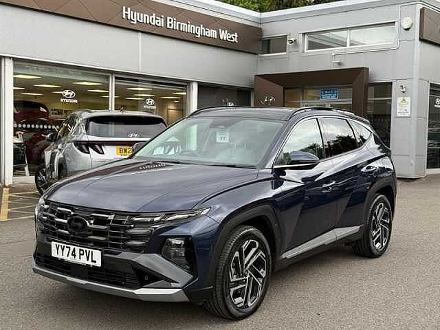 Hyundai TUCSON 1.6 T-GDi Ultimate SUV 5dr Petrol Hybrid Auto Euro 6 (s/s) (215 ps) Blue