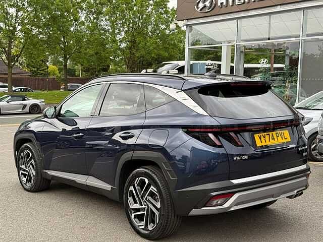 Hyundai TUCSON 1.6 T-GDi Ultimate SUV 5dr Petrol Hybrid Auto Euro 6 (s/s) (215 ps) Blue