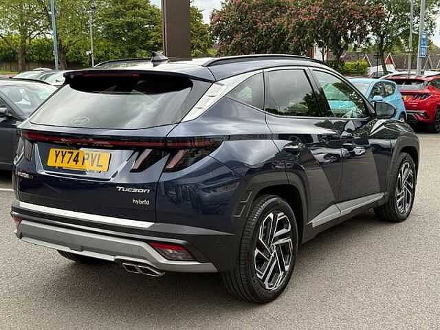 Hyundai TUCSON 1.6 T-GDi Ultimate SUV 5dr Petrol Hybrid Auto Euro 6 (s/s) (215 ps) Blue