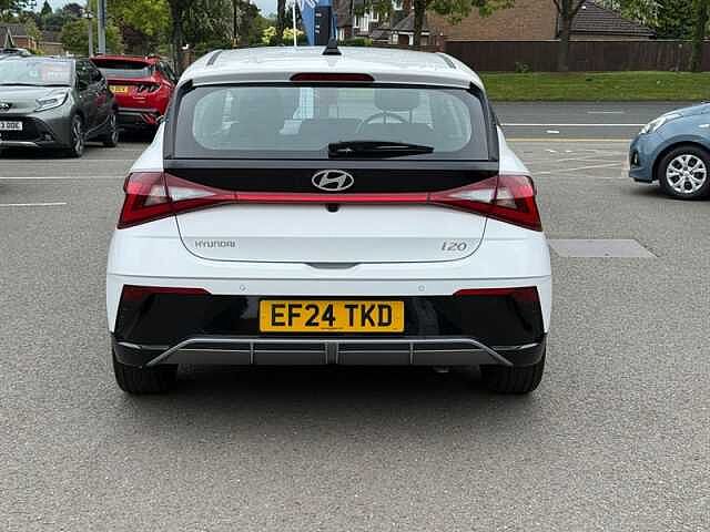 Hyundai I20 1.0 T-GDi Advance Hatchback 5dr Petrol DCT Euro 6 (s/s) (100 ps) White