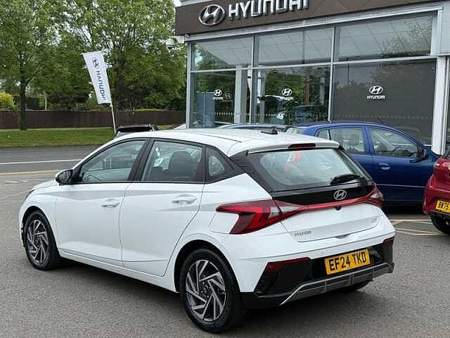 Hyundai I20 1.0 T-GDi Advance Hatchback 5dr Petrol DCT Euro 6 (s/s) (100 ps) White
