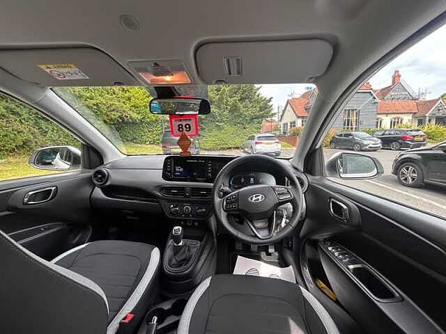 Hyundai I10 1.0 Advance Hatchback 5dr Petrol Manual Euro 6 (s/s) (63 ps) White