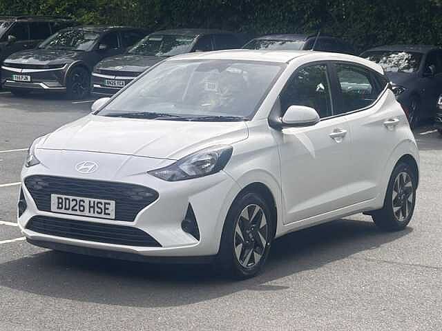 Hyundai I10 1.0 Advance Hatchback 5dr Petrol Manual Euro 6 (s/s) (63 ps) White