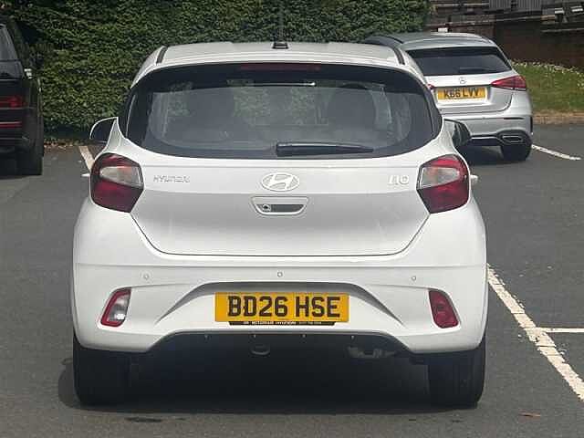 Hyundai I10 1.0 Advance Hatchback 5dr Petrol Manual Euro 6 (s/s) (63 ps) White