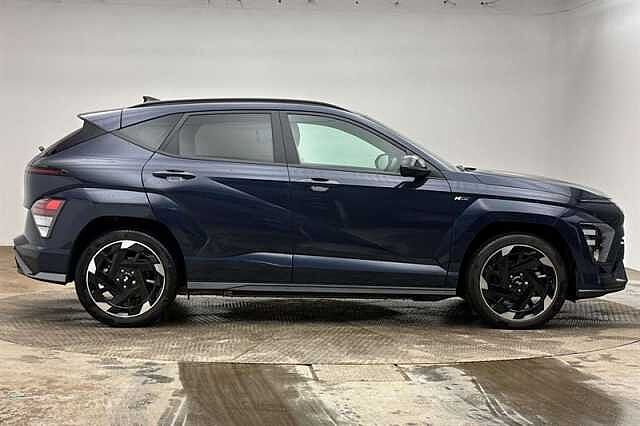 Hyundai KONA 65.4kWh N Line SUV 5dr Electric Auto (218 ps) Blue