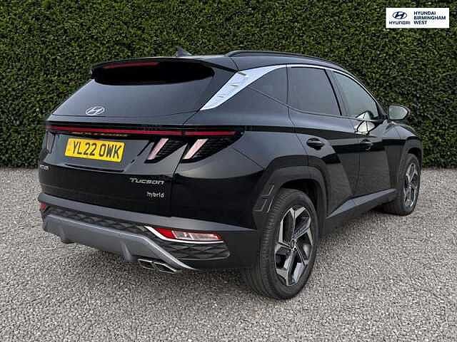 Hyundai TUCSON 1.6 h T-GDi Ultimate SUV 5dr Petrol Hybrid Auto Euro 6 (s/s) (230 ps) Black