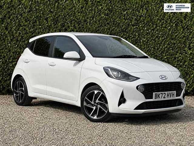 Hyundai I10 1.2 Premium Hatchback 5dr Petrol Auto Euro 6 (s/s) (84 ps) White