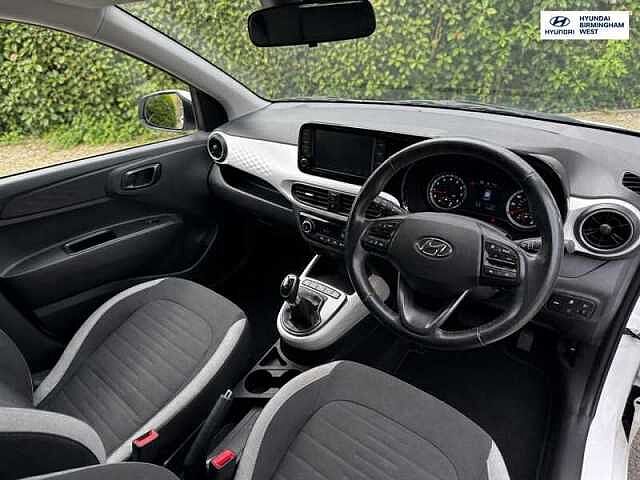 Hyundai I10 1.2 Premium Hatchback 5dr Petrol Auto Euro 6 (s/s) (84 ps) White
