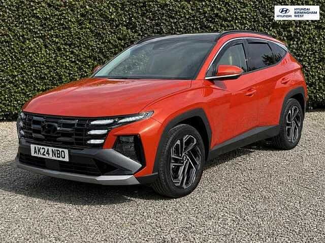 Hyundai TUCSON 1.6 T-GDi Ultimate SUV 5dr Petrol Hybrid Auto Euro 6 (s/s) (215 ps) Orange